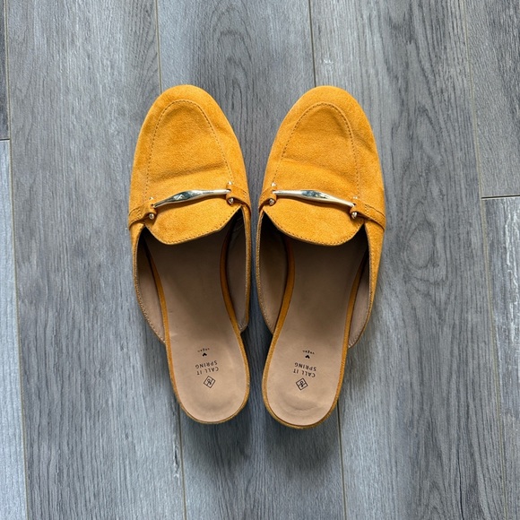 Call it Spring Triresa Mules Vegan Leather, Size 8 - Picture 2 of 5